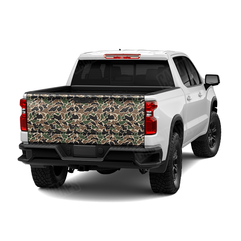 Old School Duck Woodland Tailgate Wraps