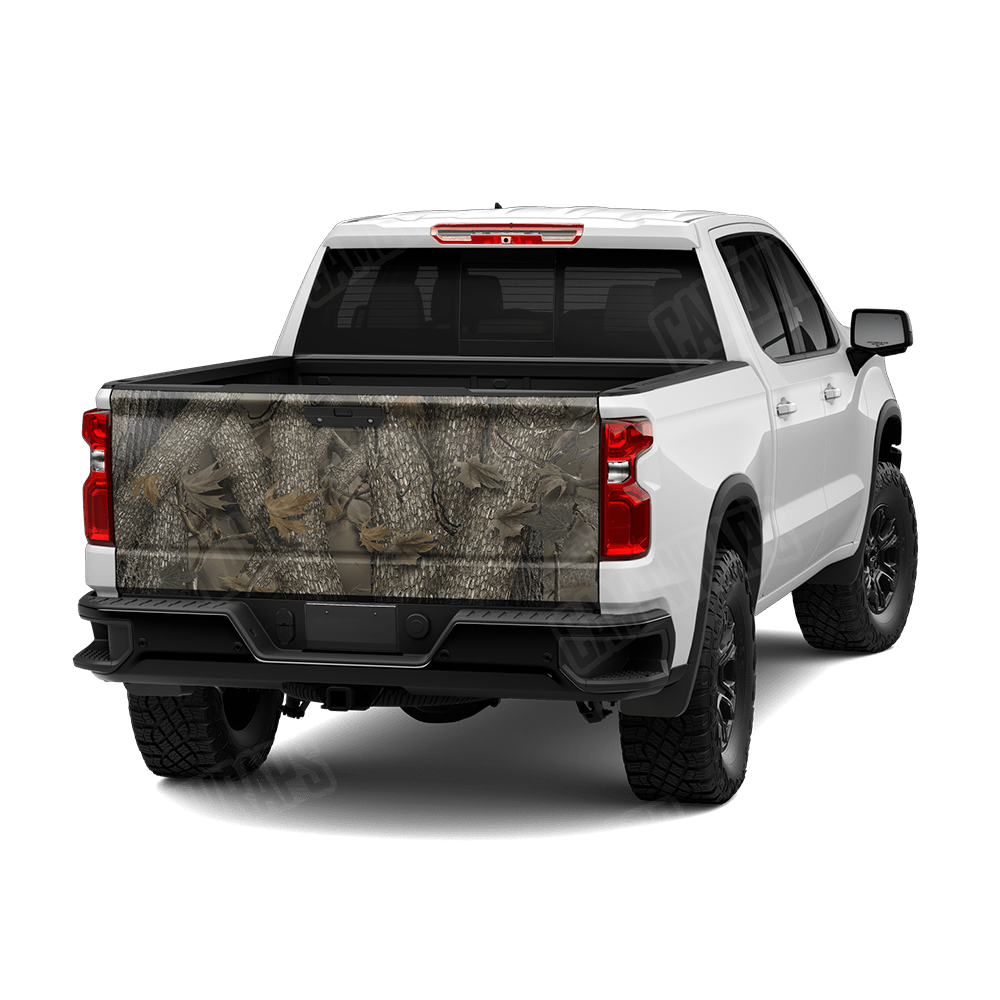 Nature Forest Camo Tailgate Vinyl Wrap