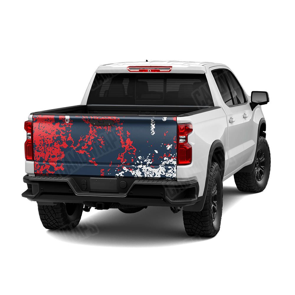 Pasted America Camo Tailgate Vinyl Wrap