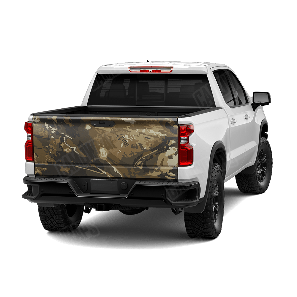 RELV X3 Harvester Camo Tailgate Vinyl Wrap