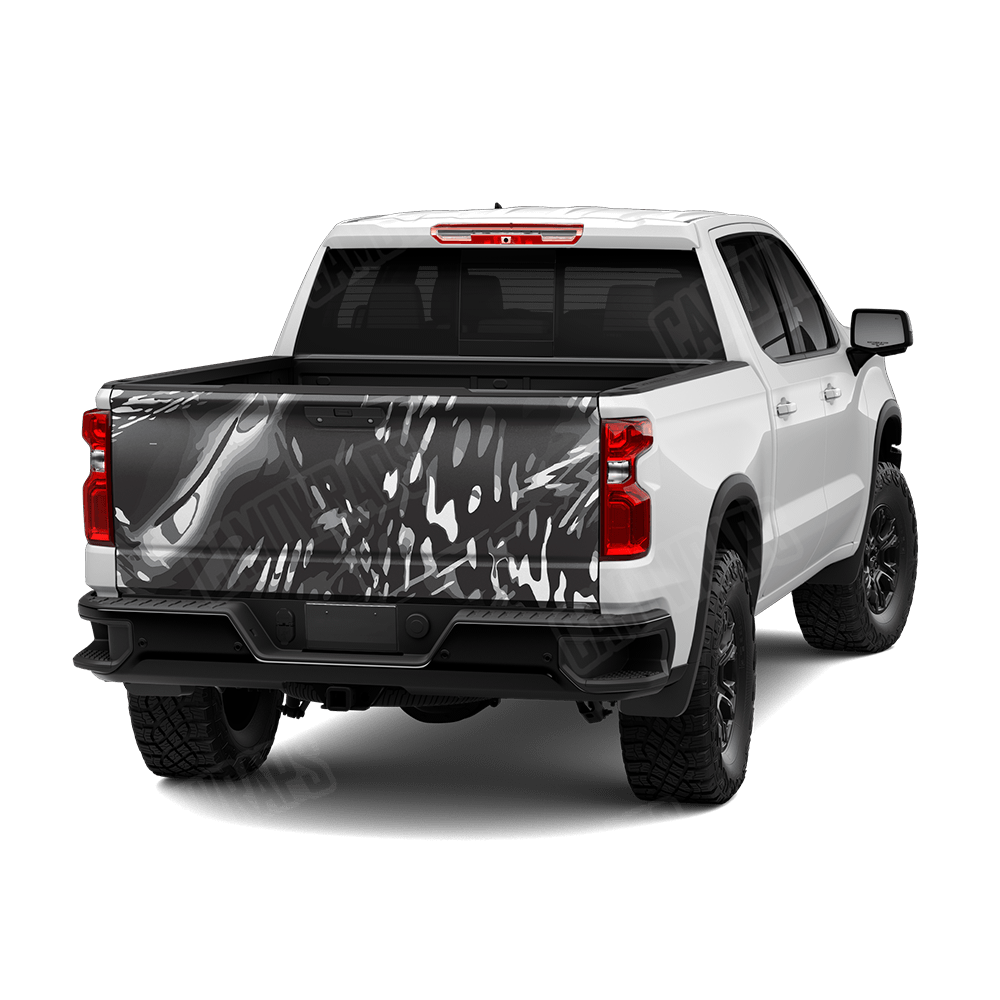 RELV X3 Medusa Camo Tailgate Vinyl Wrap