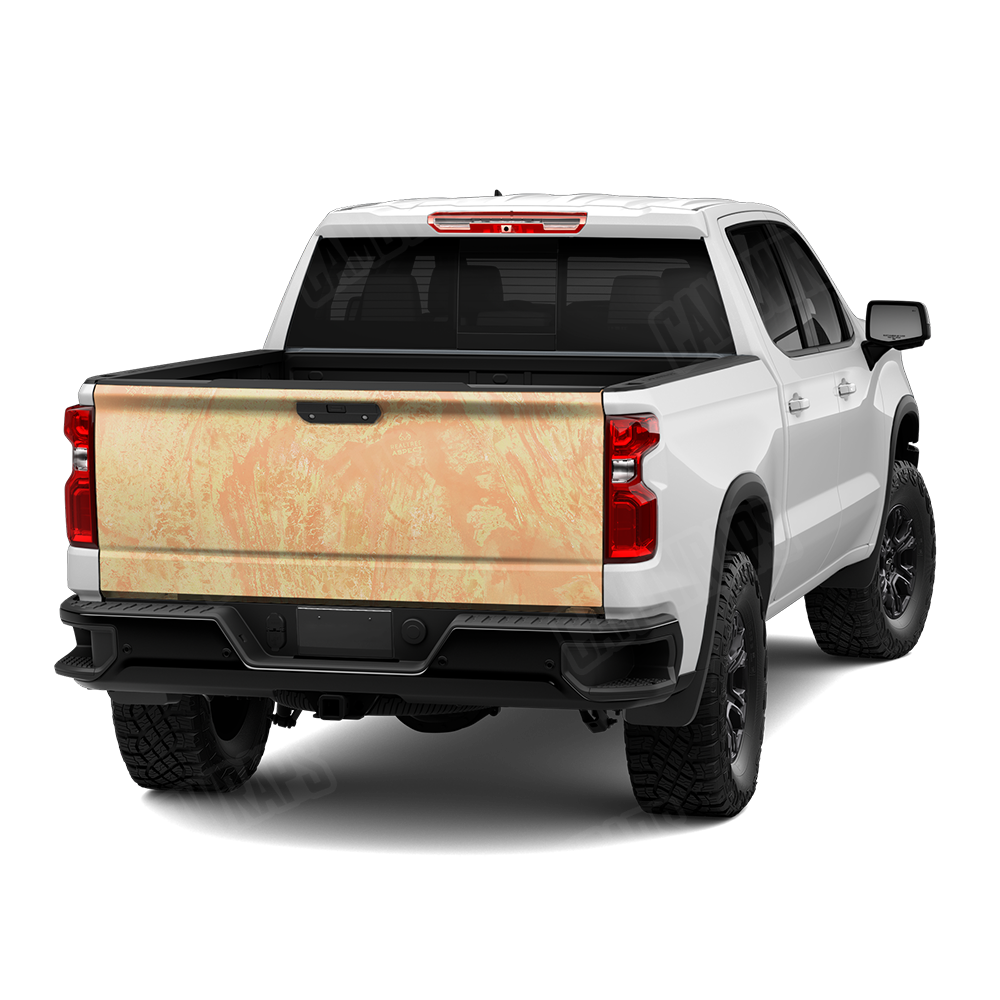 Realtree Aspect Orange Sorbet Camo Tailgate Vinyl Wrap