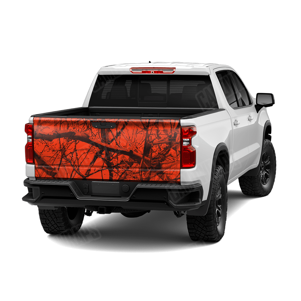 Substrate Safety Stalker Camo Tailgate Vinyl Wrap