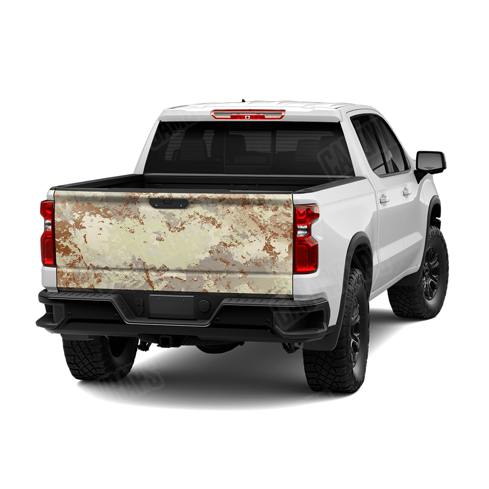 Substrate Simpson Desert Camo Tailgate Vinyl Wrap