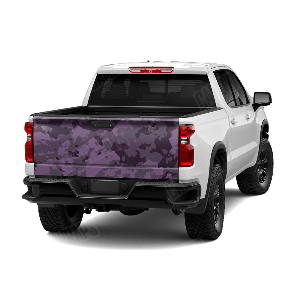 Treetop Darkwing Camo Tailgate Vinyl Wrap