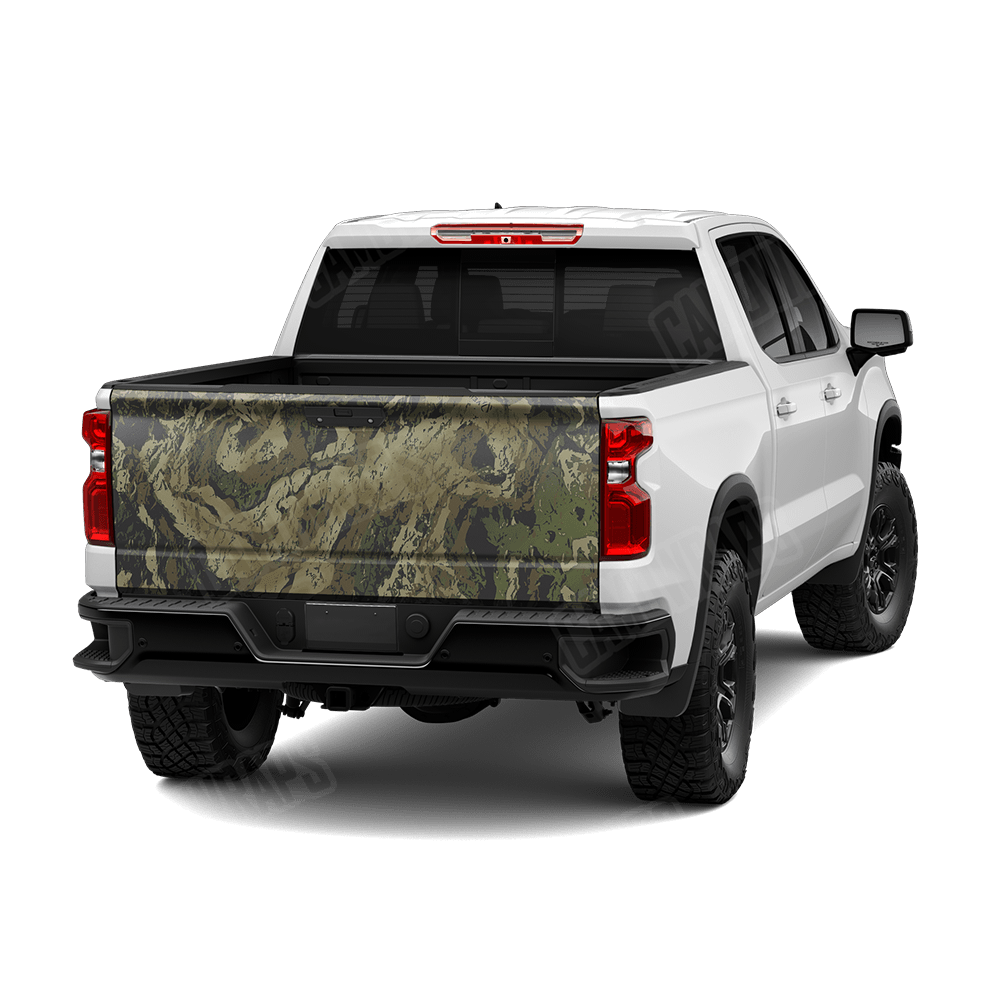 Veil Rumba Jungle Camo Tailgate Vinyl Wrap