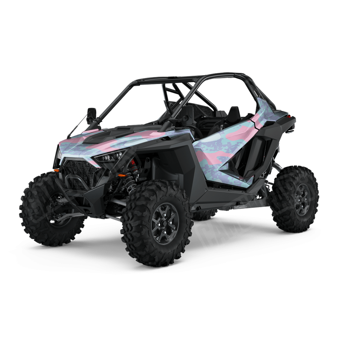 Compound Cotton Candy Side by Side UTV Camo Vinyl Wrap