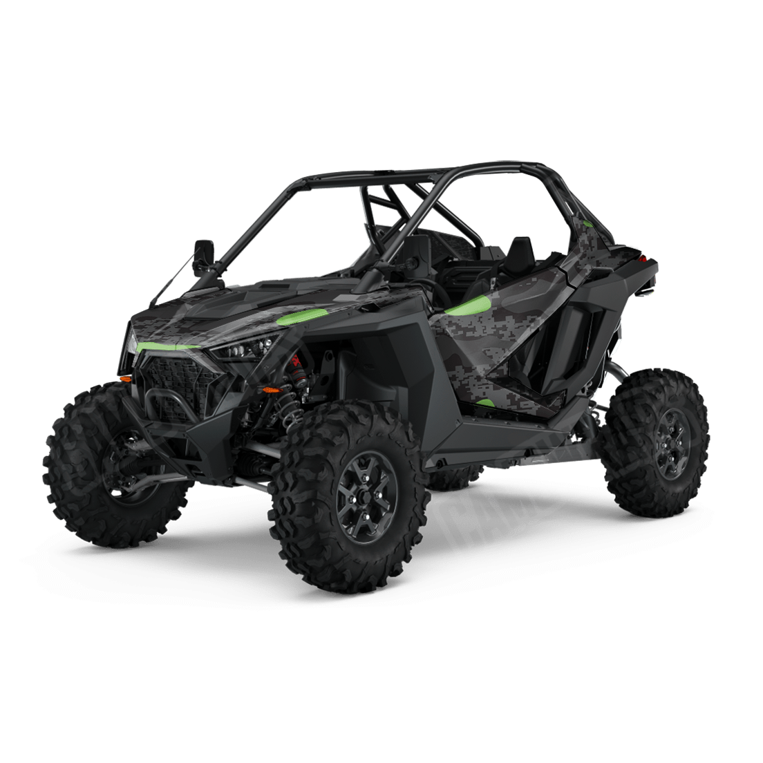 Compound Metro Green Side by Side UTV Camo Vinyl Wrap