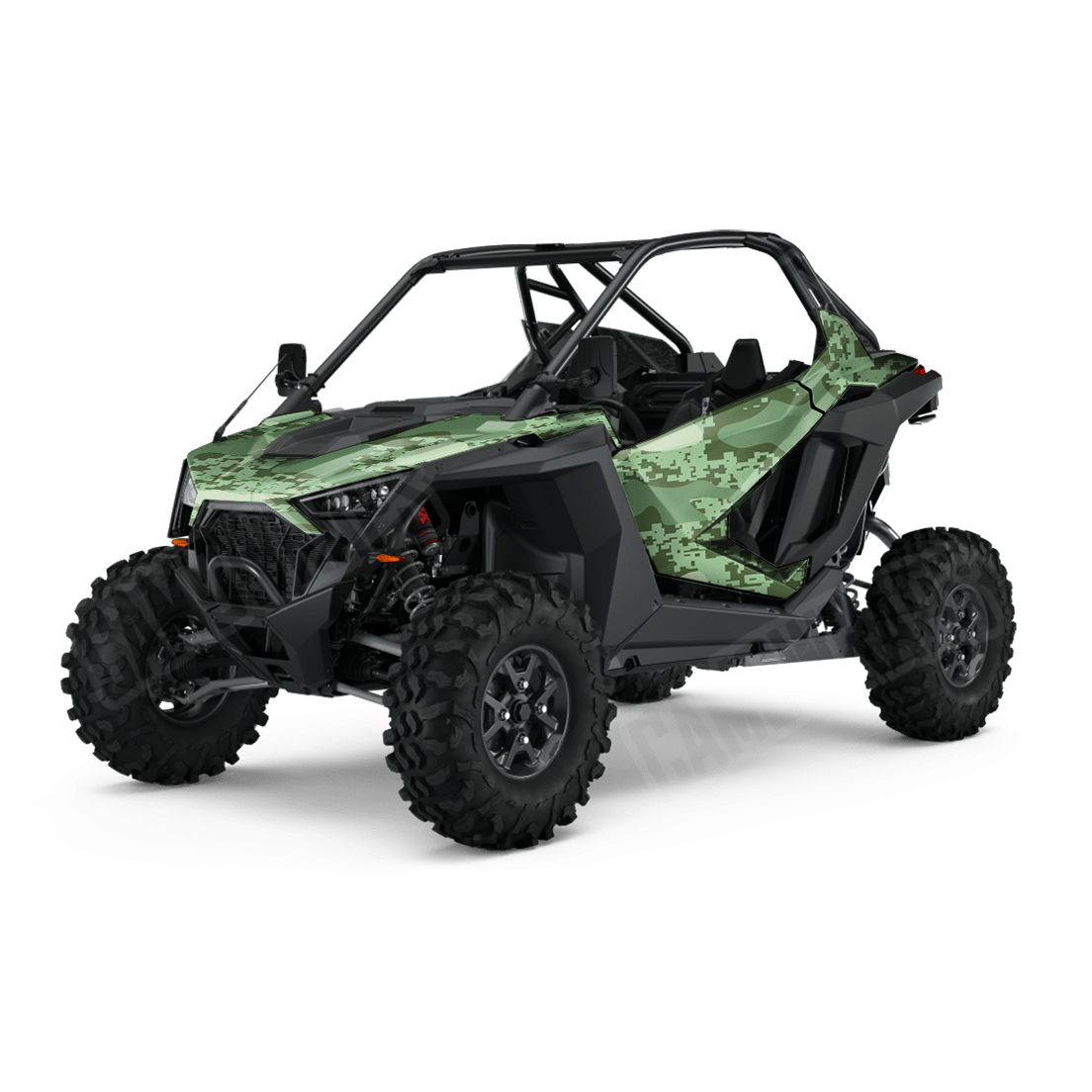 Compound Pistachio Side by Side UTV Camo Vinyl Wrap