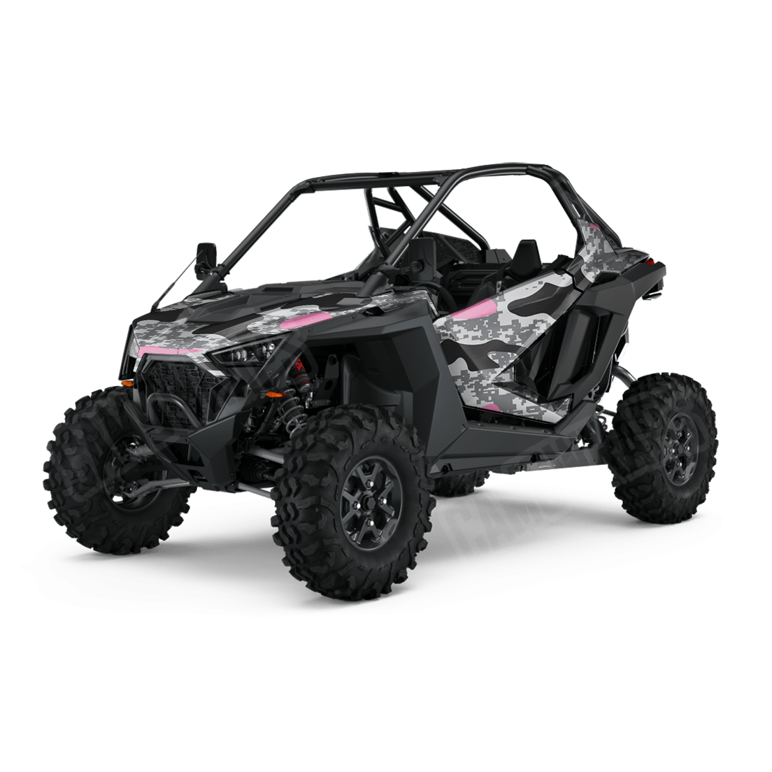 Compound Urban Pink Side by Side UTV Camo Vinyl Wrap