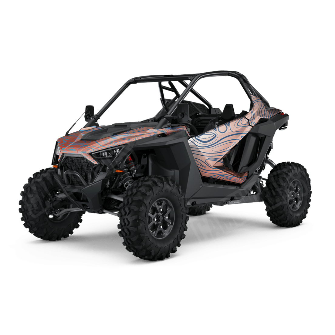 Damascus Patriot Side by Side UTV Camo Vinyl Wrap