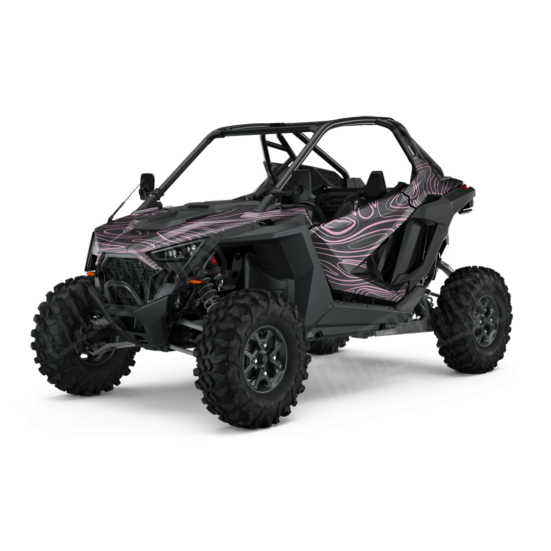 Damascus Pink Side by Side UTV Camo Vinyl Wrap