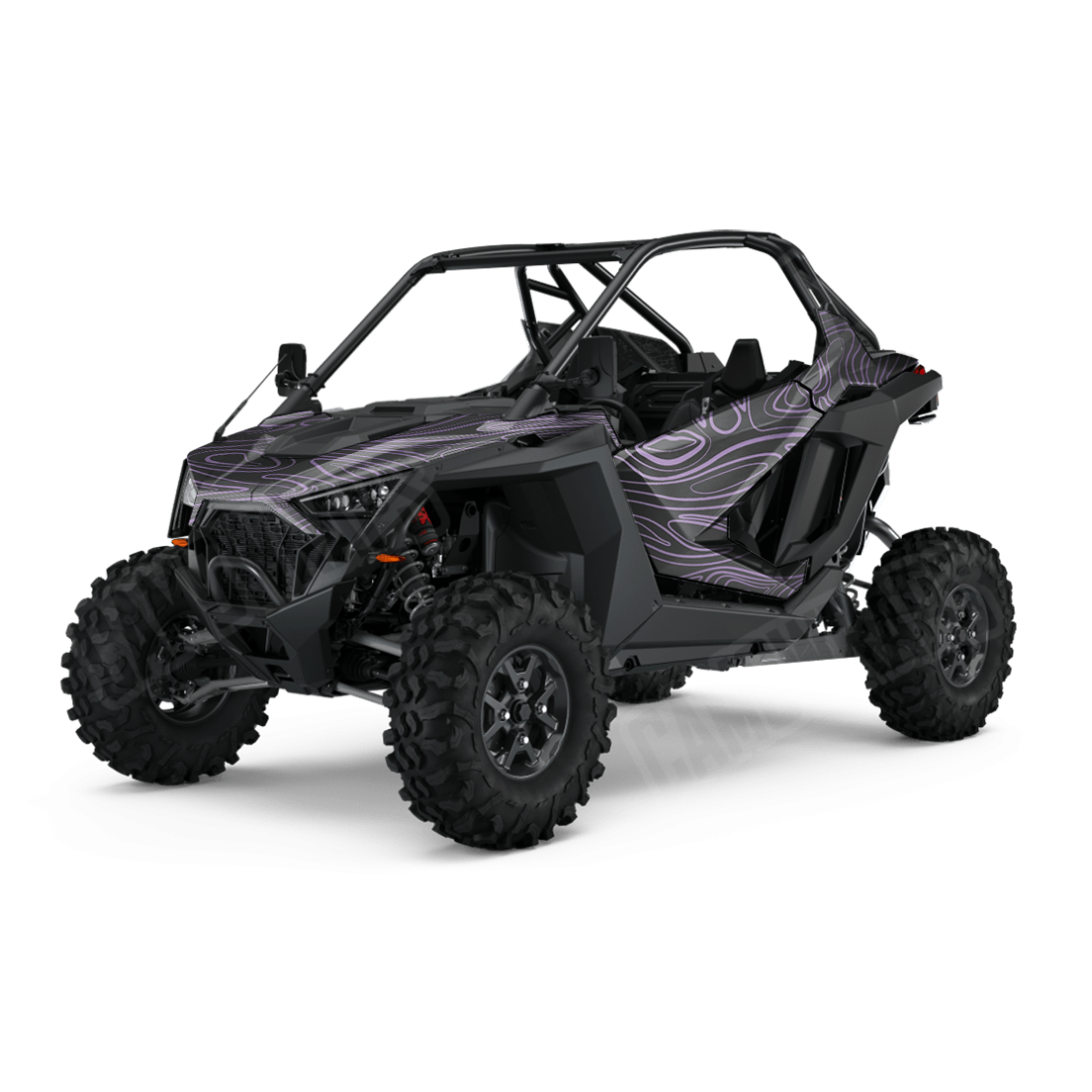 Damascus Purple Side by Side UTV Camo Vinyl Wrap