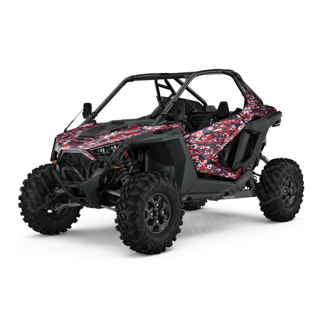 Digital America Side by Side UTV Camo Vinyl Wrap