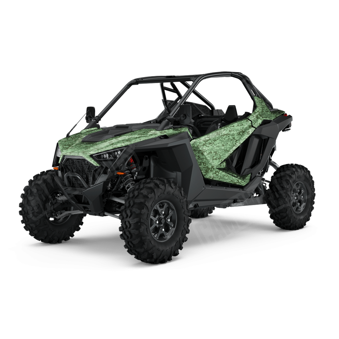 Digital Pistachio Side by Side UTV Camo Vinyl Wrap