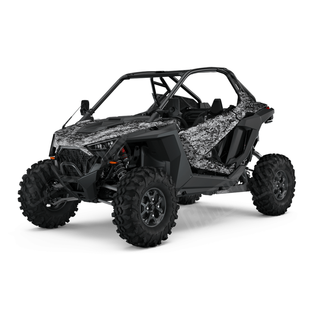 Digital Urban Night Side by Side UTV Camo Vinyl Wrap
