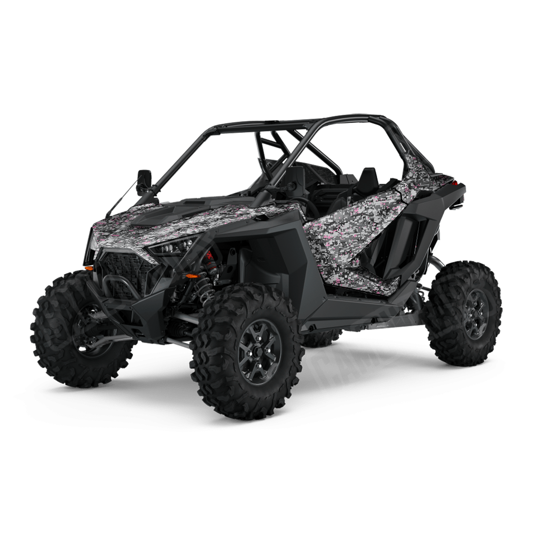 Digital Urban Pink Side by Side UTV Camo Vinyl Wrap