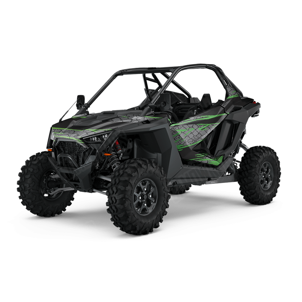 Dragonbreath Green UTV Wraps