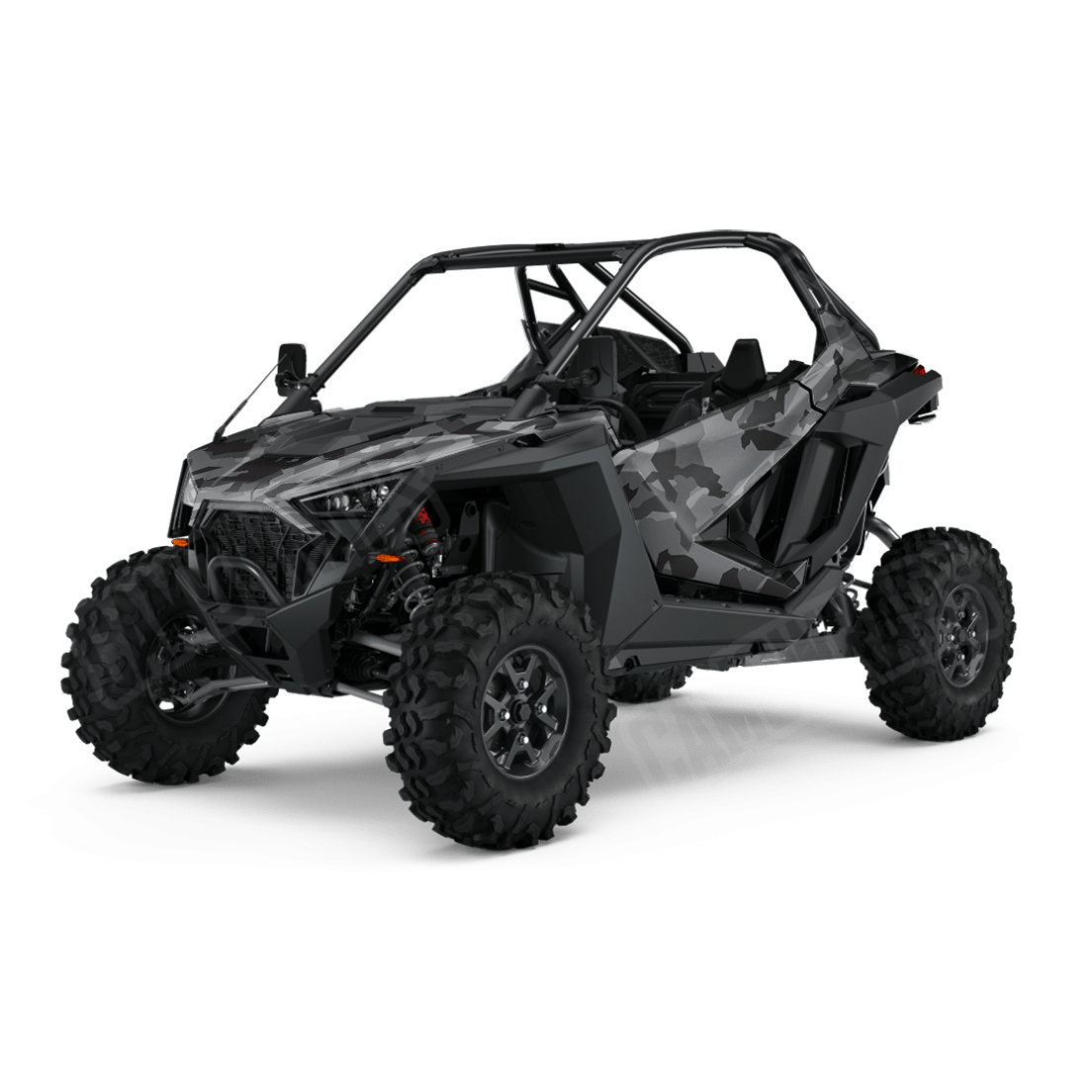 Erratic Midnight Side by Side UTV Camo Vinyl Wrap