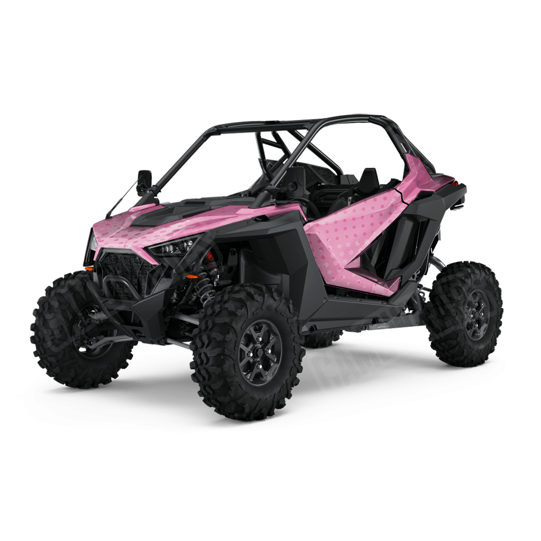 Halftone Splatter Elite Pink Side by Side UTV Camo Vinyl Wrap