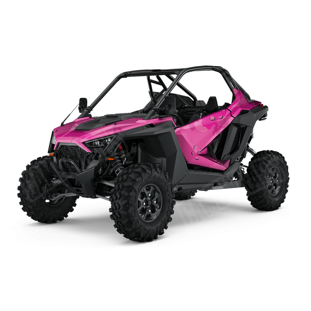 Jumbo Battle Storm Elite Magenta Side by Side UTV Camo Vinyl Wrap
