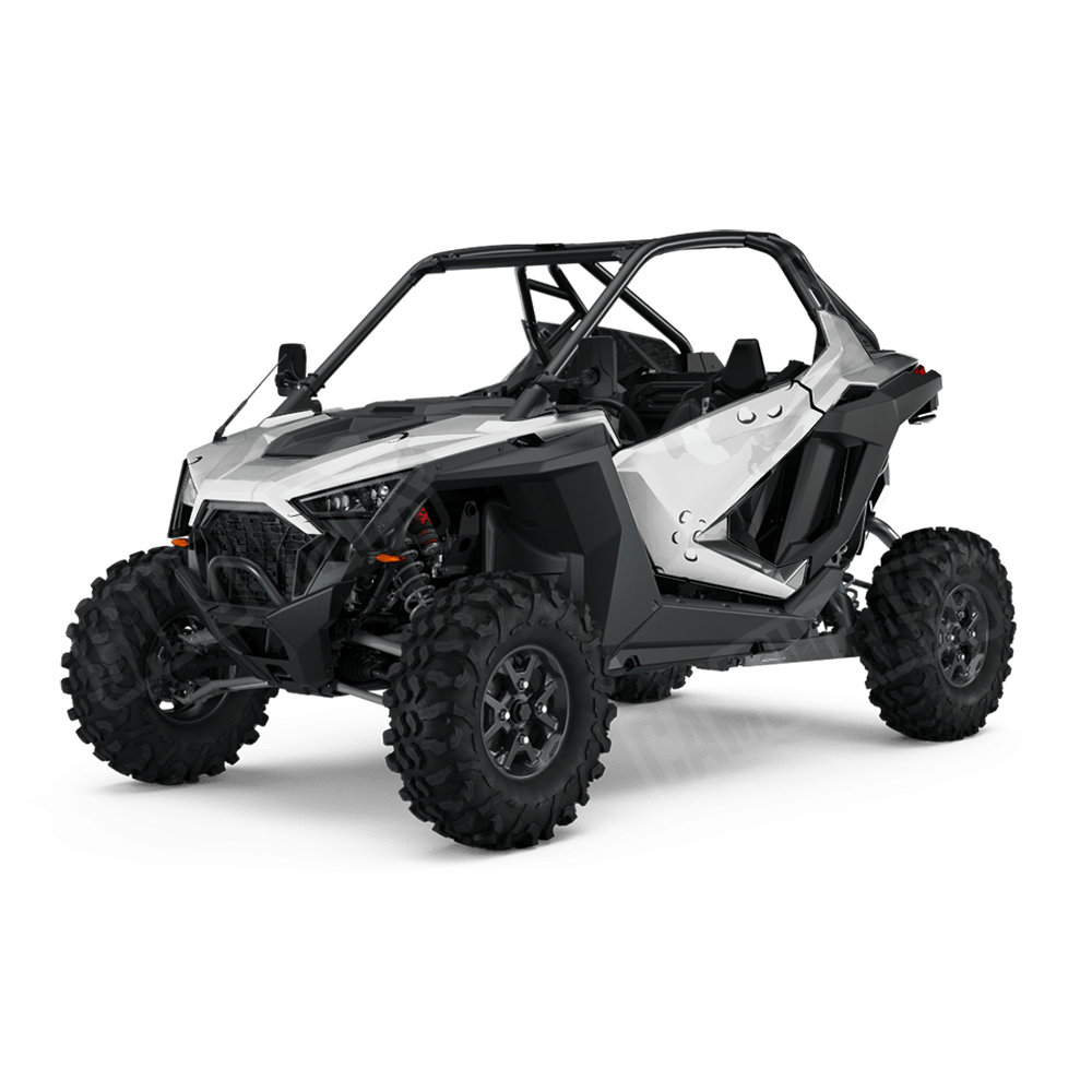 Jumbo Battle Storm Elite White Side by Side UTV Camo Vinyl Wrap