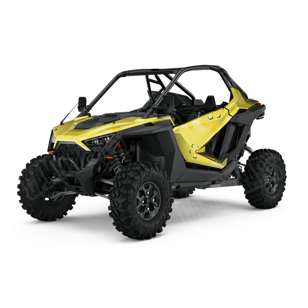 Jumbo Battle Storm Elite Yellow Side by Side UTV Camo Vinyl Wrap