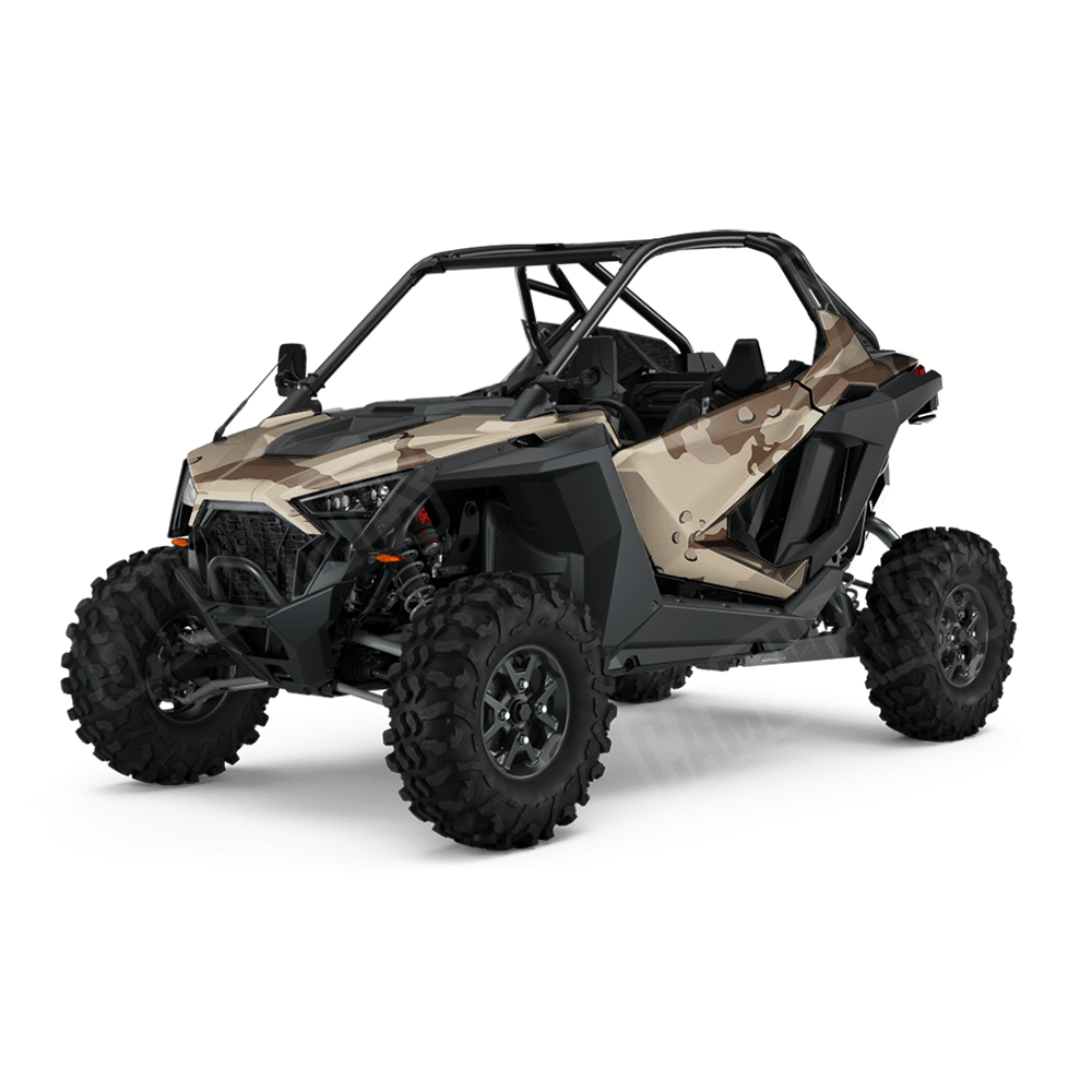 Jumbo Battle Storm Original Desert Side by Side UTV Camo Vinyl Wrap