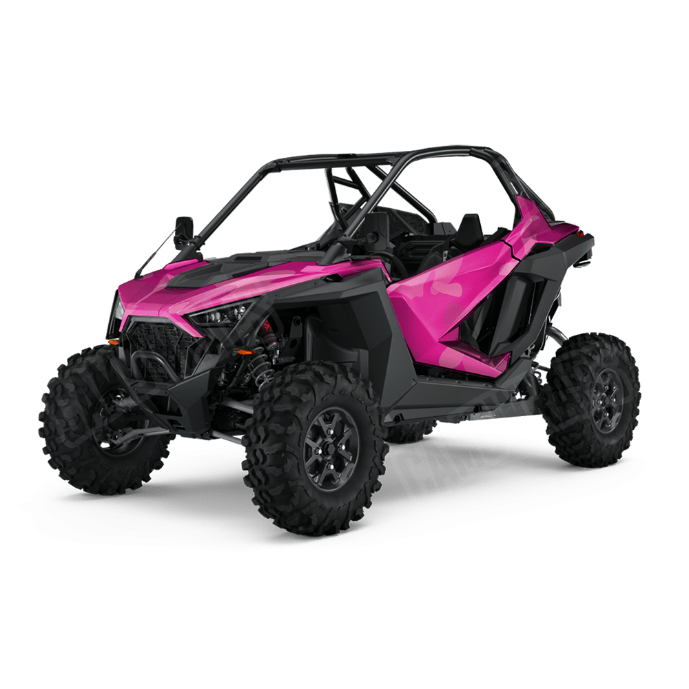 Jumbo Classic Elite Magenta Side by Side UTV Camo Vinyl Wrap