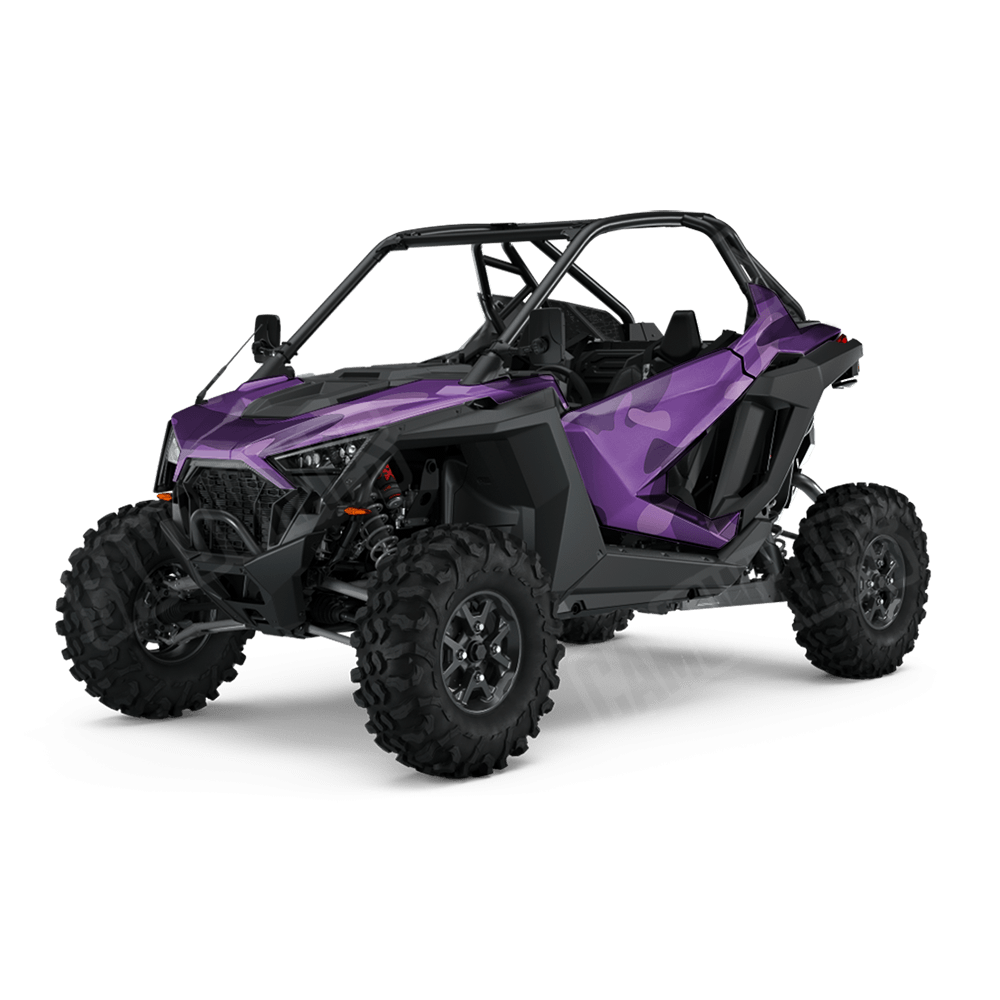 Jumbo Classic Elite Purple Side by Side UTV Camo Vinyl Wrap