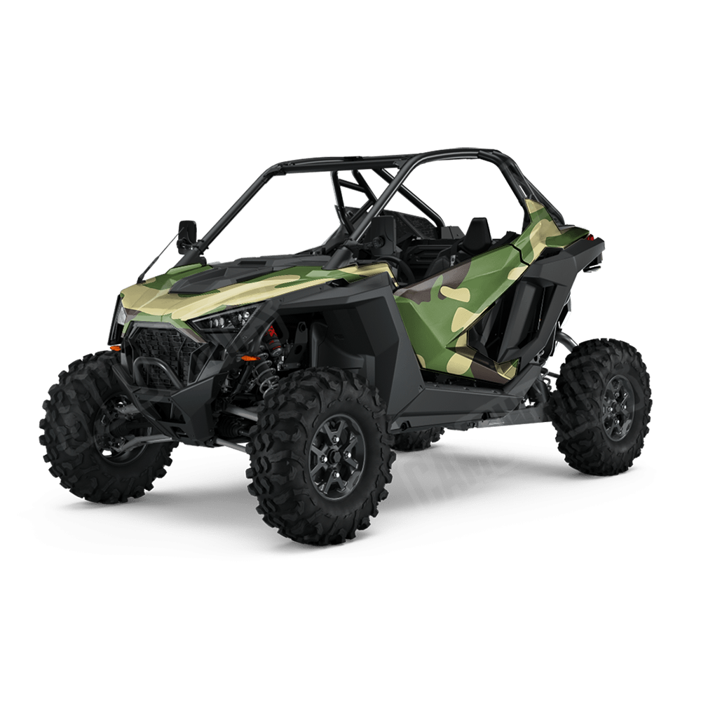 Jumbo Classic Jungle Side by Side UTV Camo Vinyl Wrap