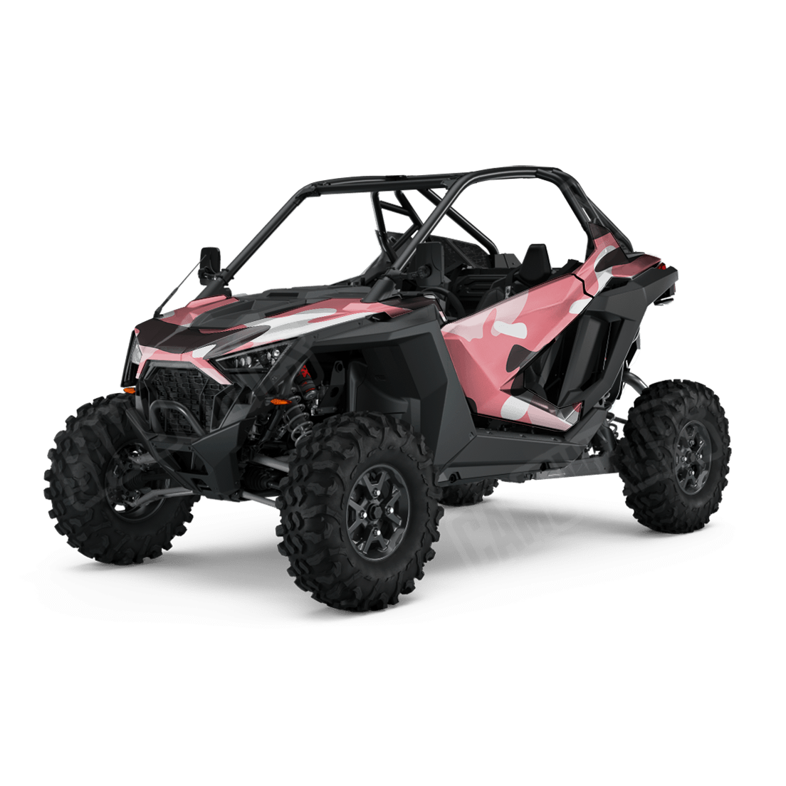 Jumbo Classic Pink Side by Side UTV Camo Vinyl Wrap