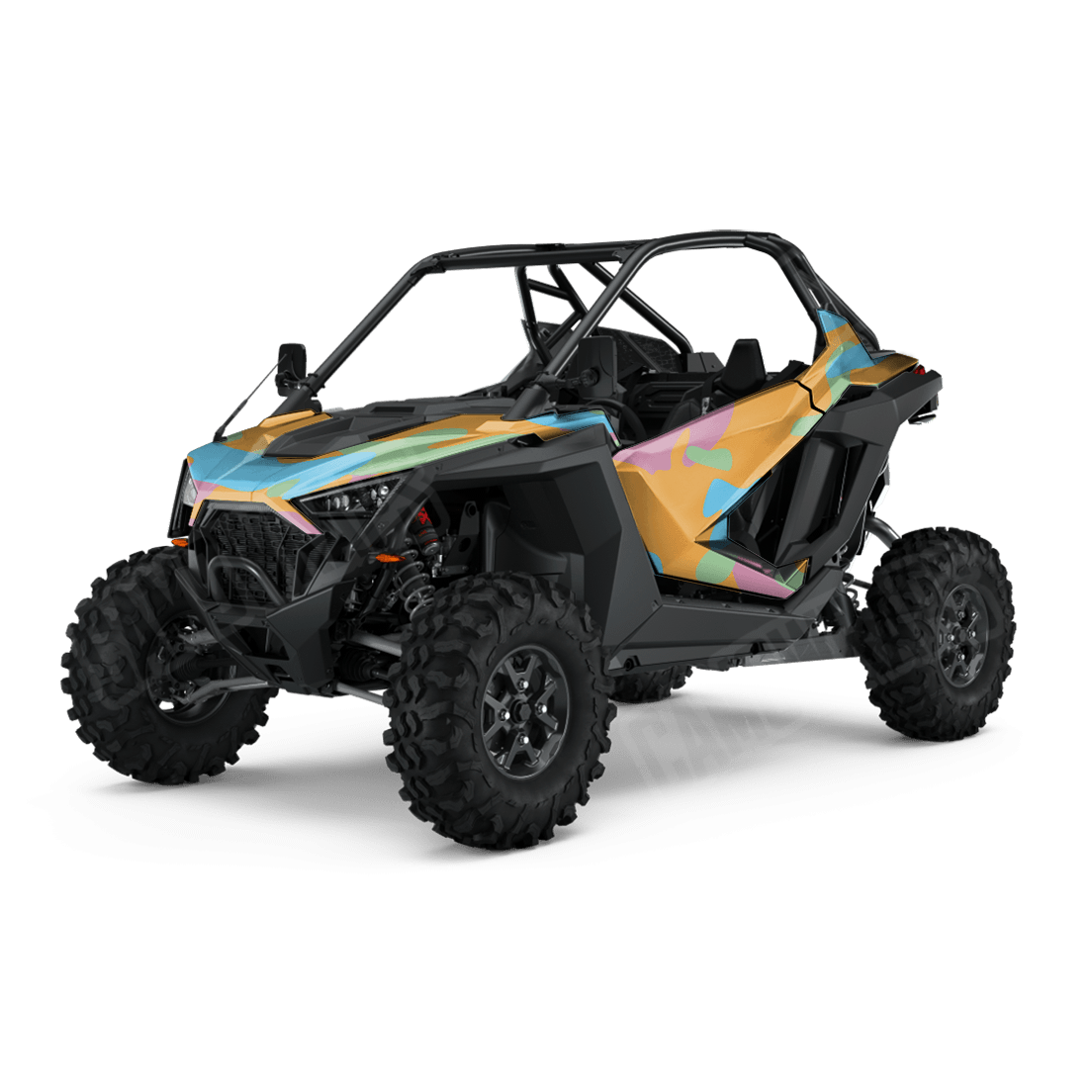Jumbo Classic Sherbert Side by Side UTV Camo Vinyl Wrap