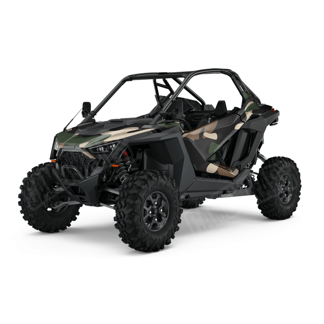 Jumbo Classic Woodland Side by Side UTV Camo Vinyl Wrap