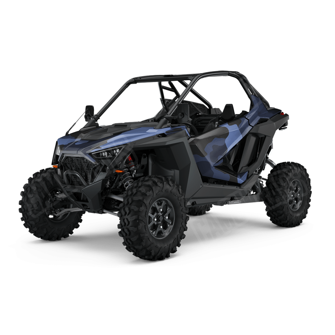 Jumbo Cumulus Blue Midnight Side by Side UTV Camo Vinyl Wrap