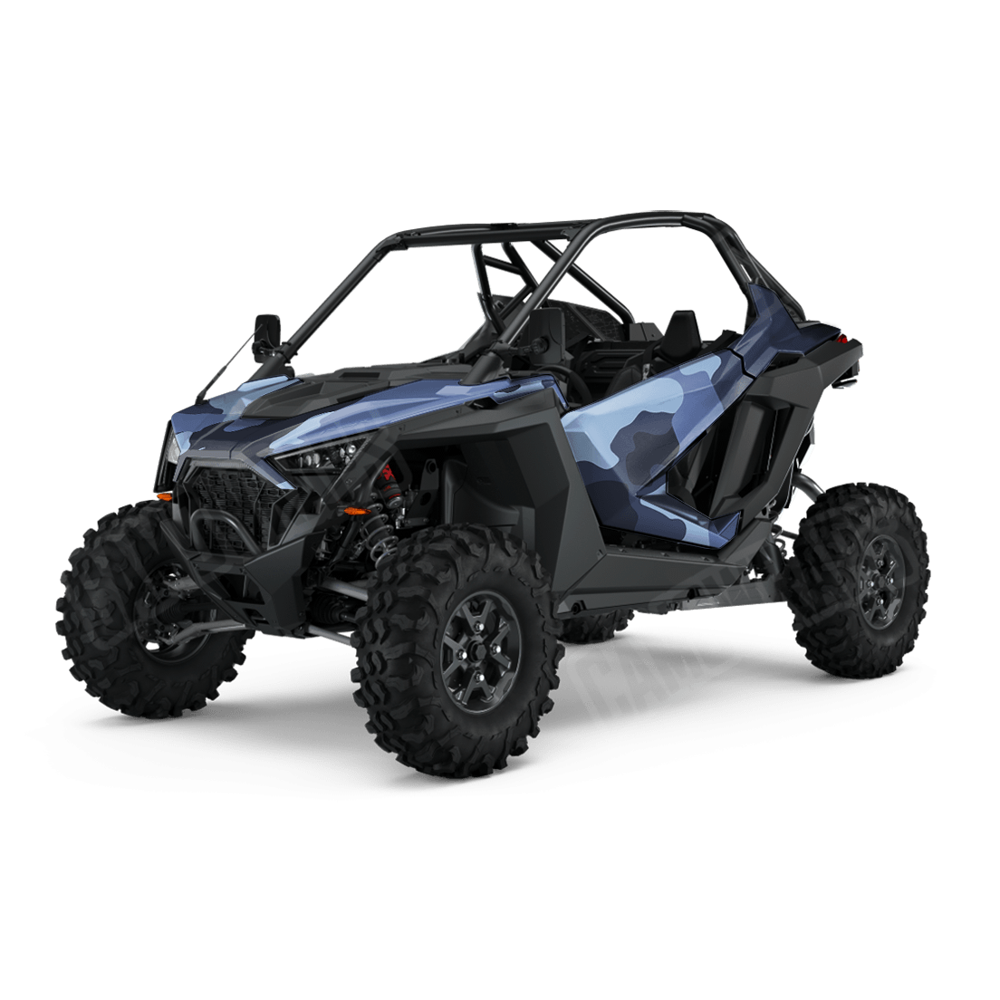 Jumbo Cumulus Blue Urban Night Side by Side UTV Camo Vinyl Wrap