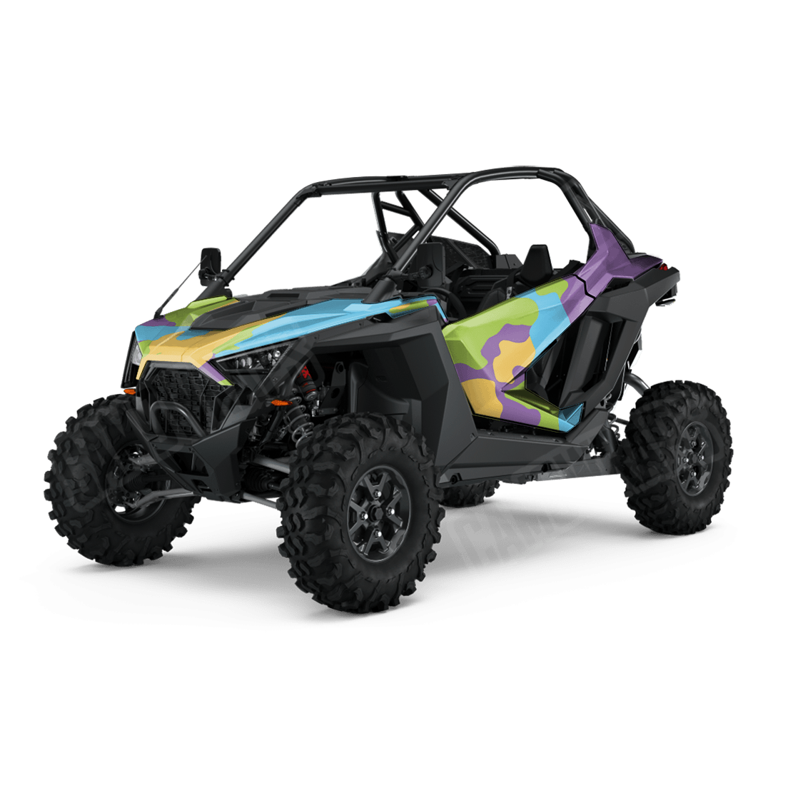 Jumbo Cumulus Carnival Side by Side UTV Camo Vinyl Wrap