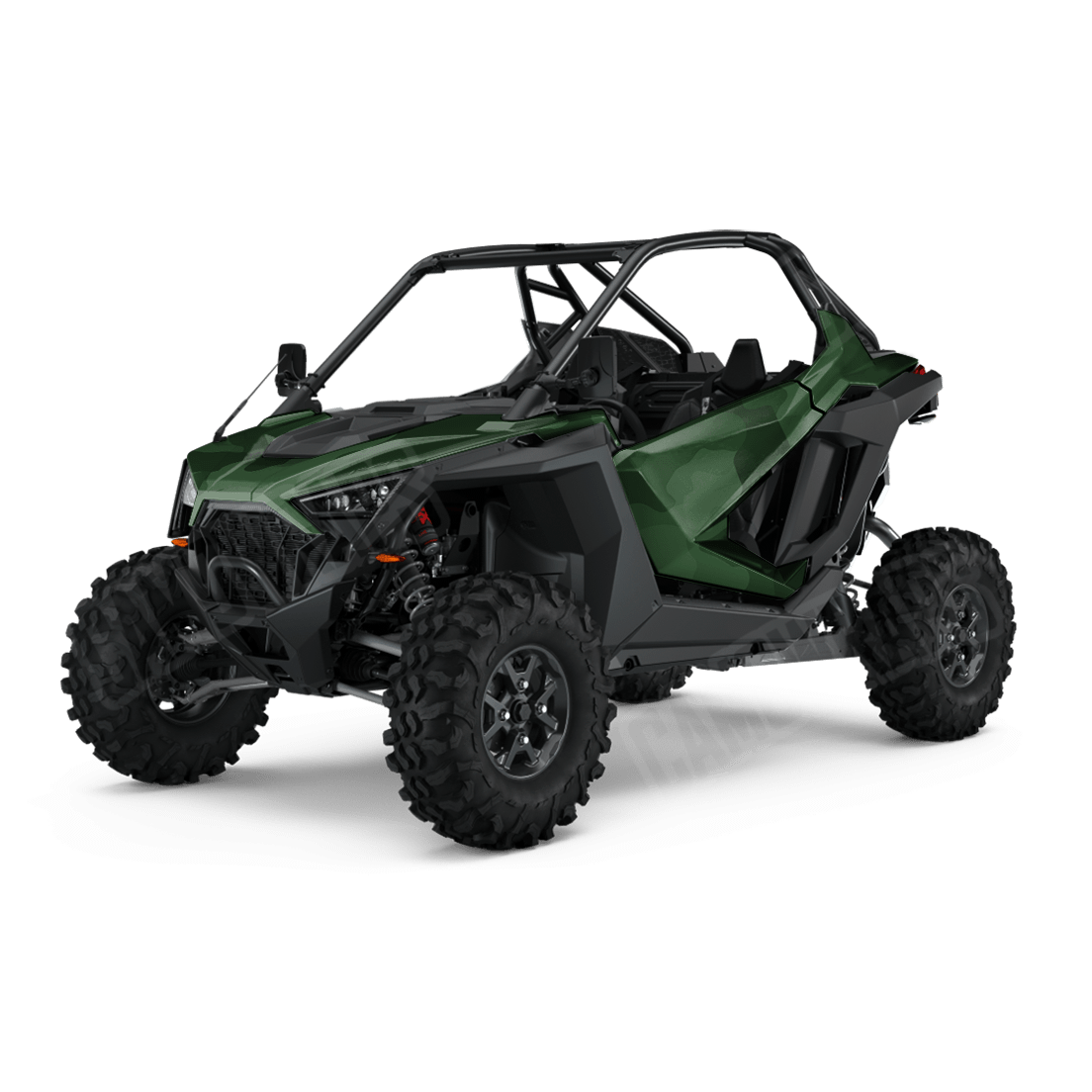 Jumbo Cumulus Elite Green Side by Side UTV Camo Vinyl Wrap