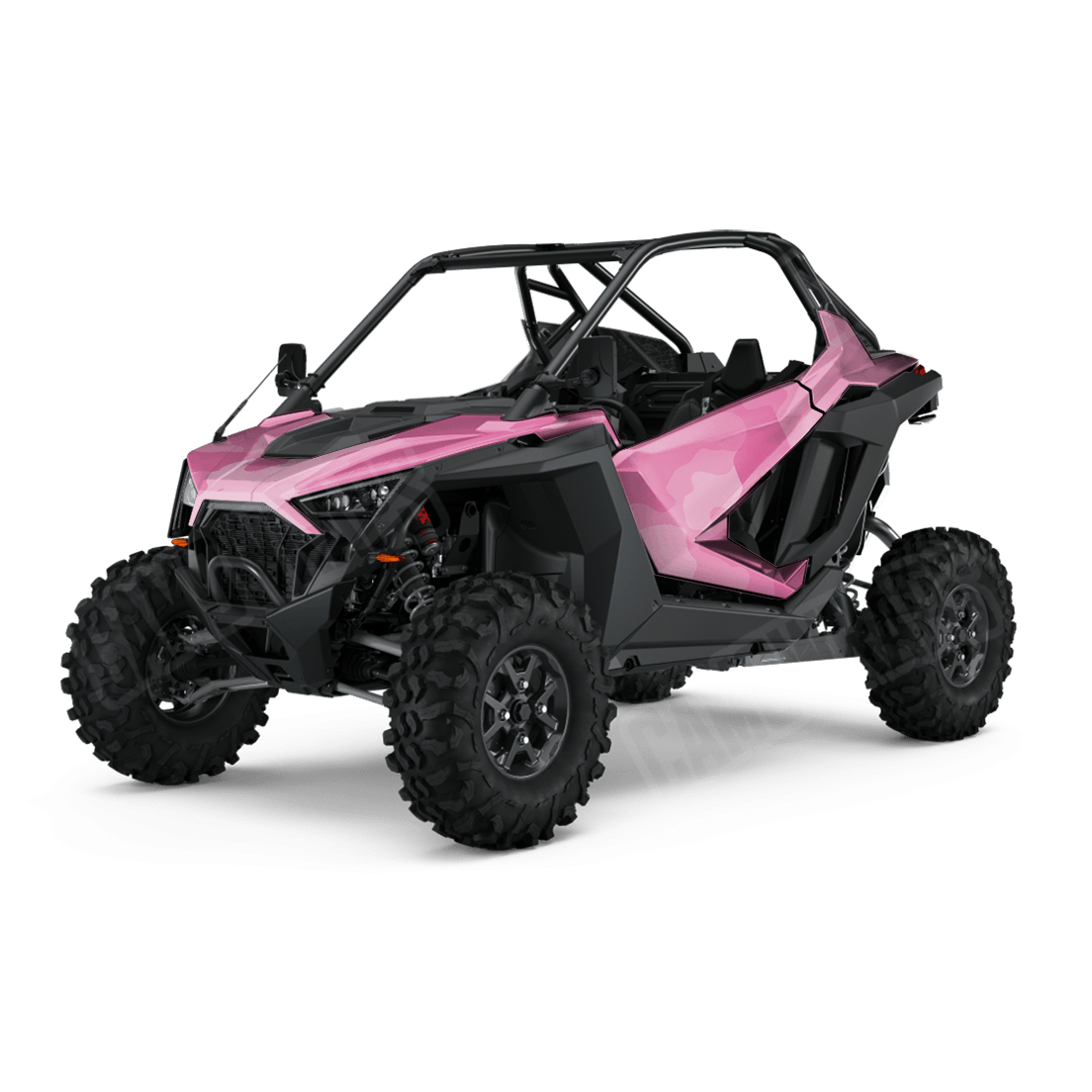 Jumbo Cumulus Elite Pink Side by Side UTV Camo Vinyl Wrap