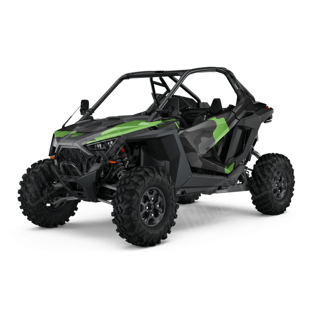 Jumbo Cumulus Metro Green Side by Side UTV Camo Vinyl Wrap