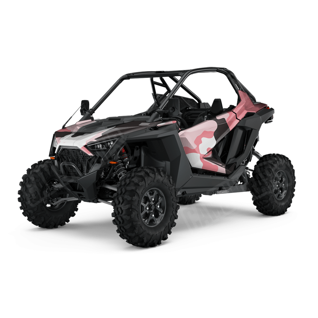 Jumbo Cumulus Pink Side by Side UTV Camo Vinyl Wrap