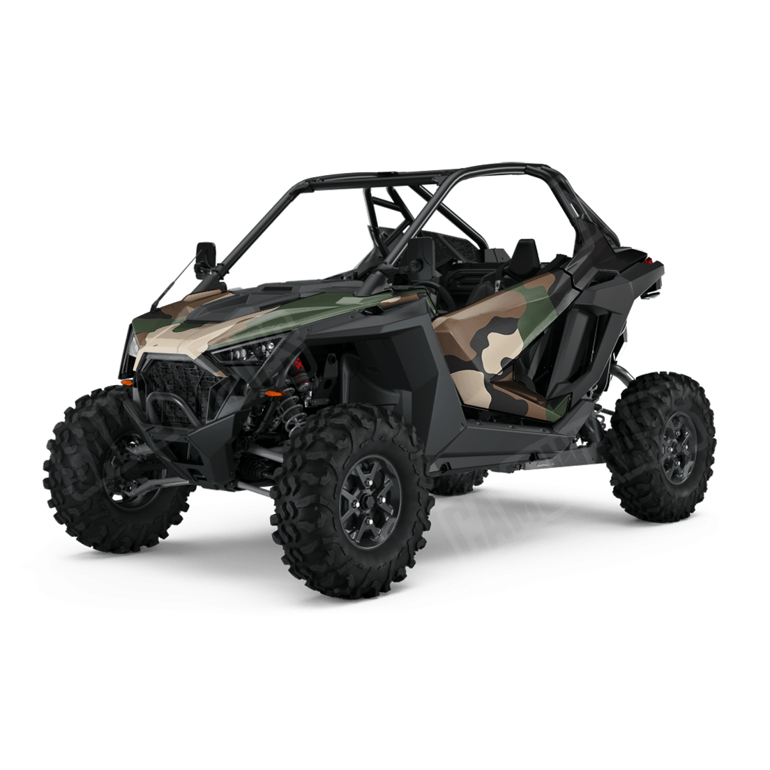 Jumbo Cumulus Woodland Side by Side UTV Camo Vinyl Wrap