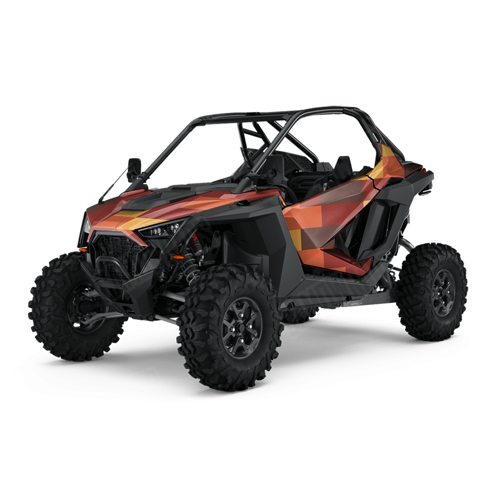 Pixel Autumn UTV Wraps