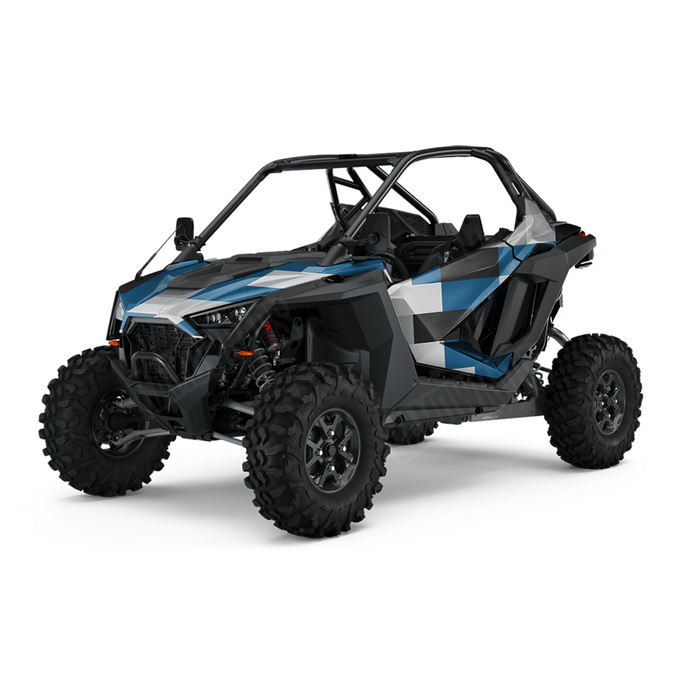 Pixel Blue Tiger UTV Wraps