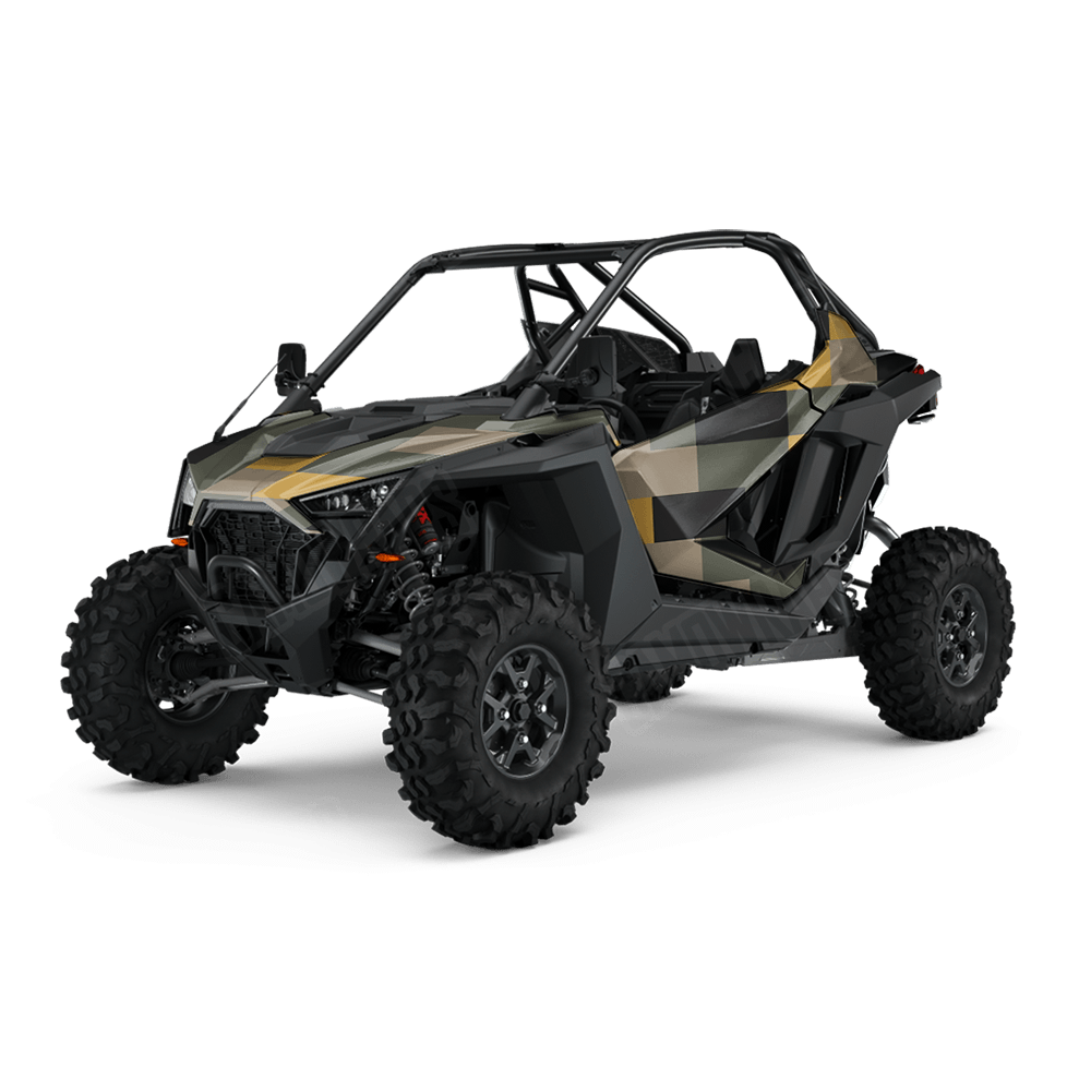 Pixel Militant Yellow UTV Wraps
