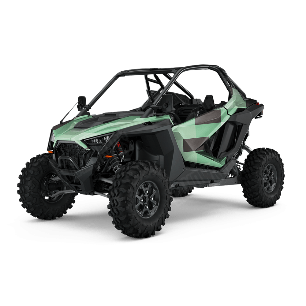 Pixel Mint Chocolate Chip UTV Wraps