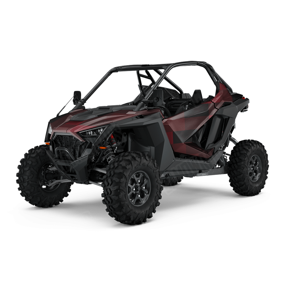 Pixel Vampire Red UTV Wraps