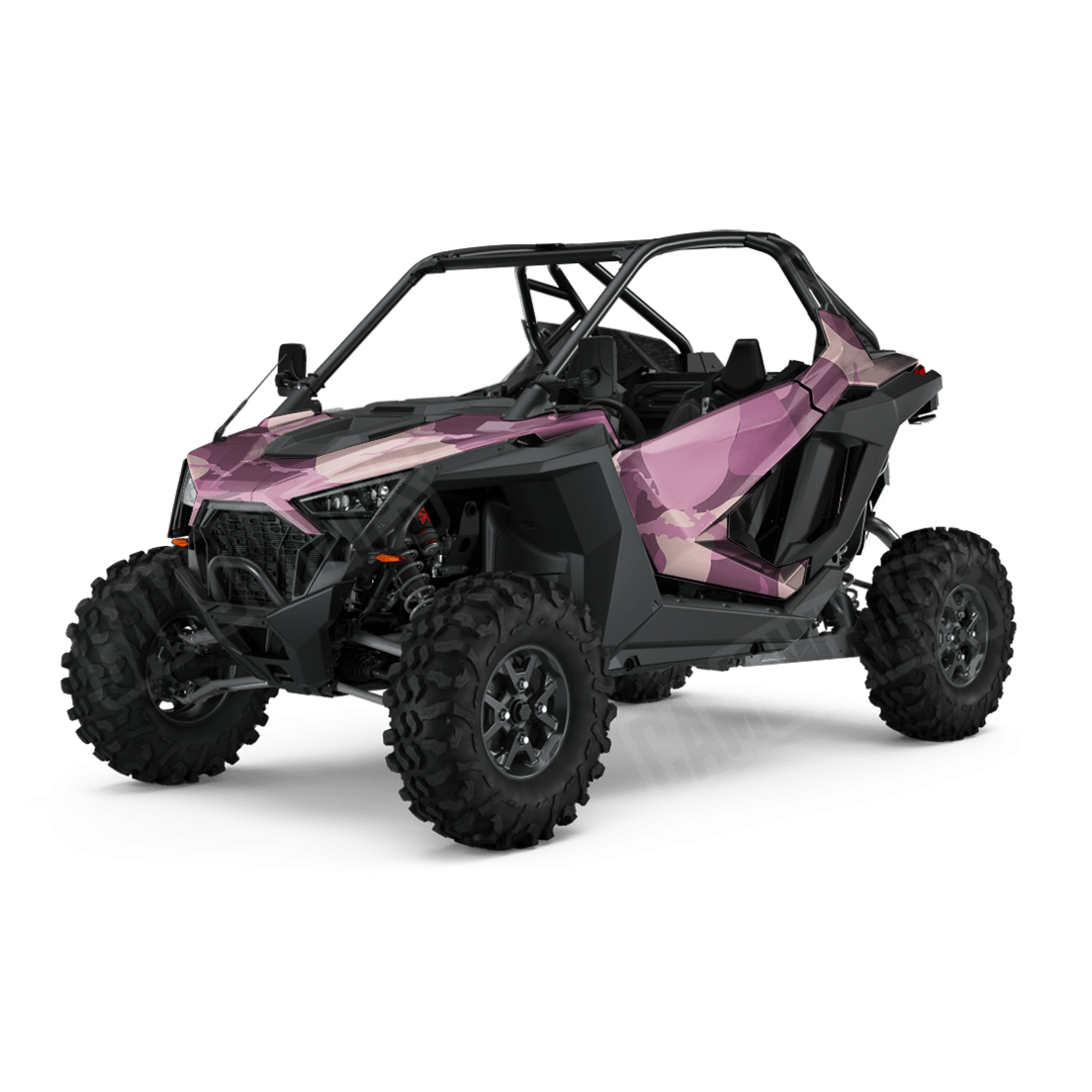 Jumbo Ragged Floral Side by Side UTV Camo Vinyl Wrap