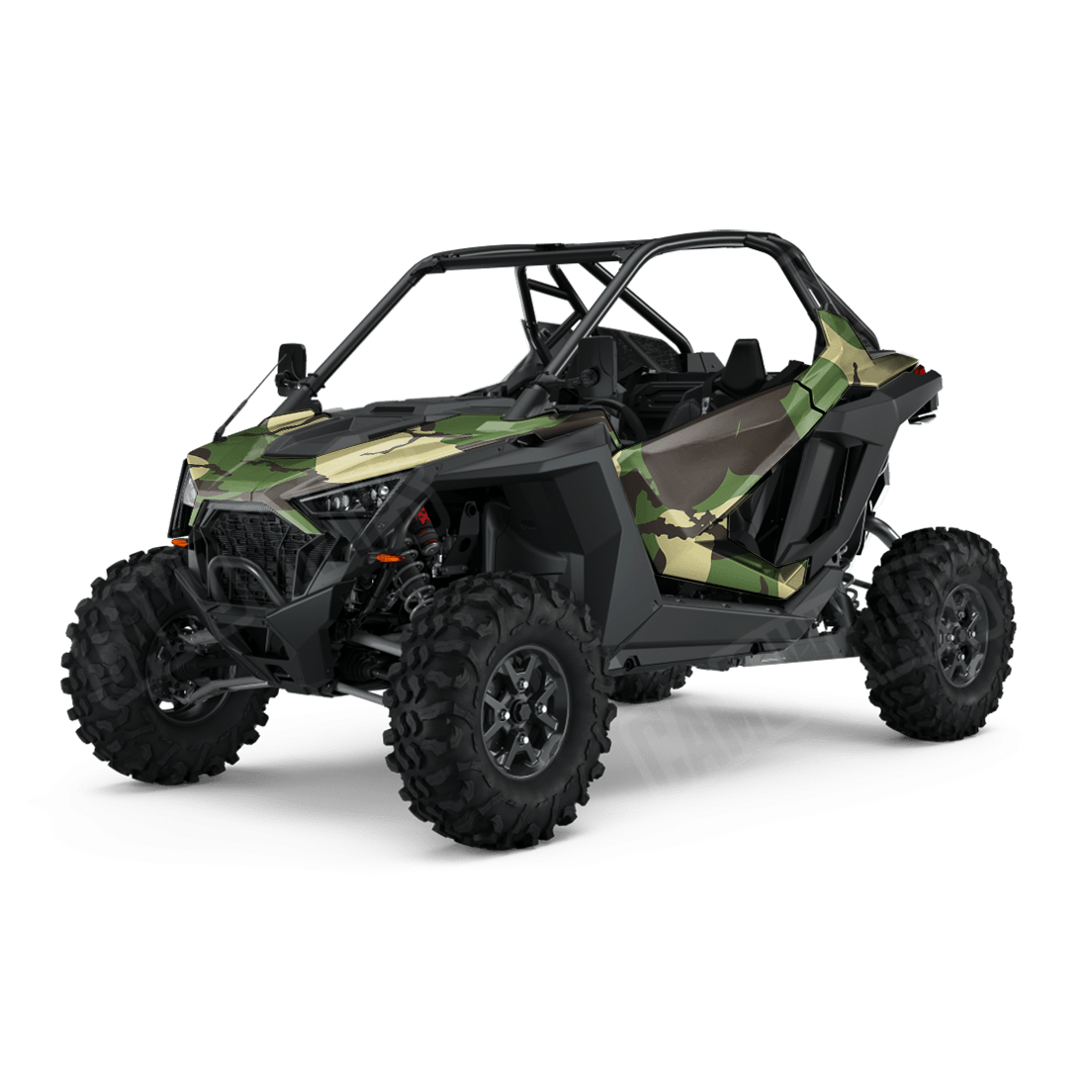 Jumbo Ragged Jungle Side by Side UTV Camo Vinyl Wrap