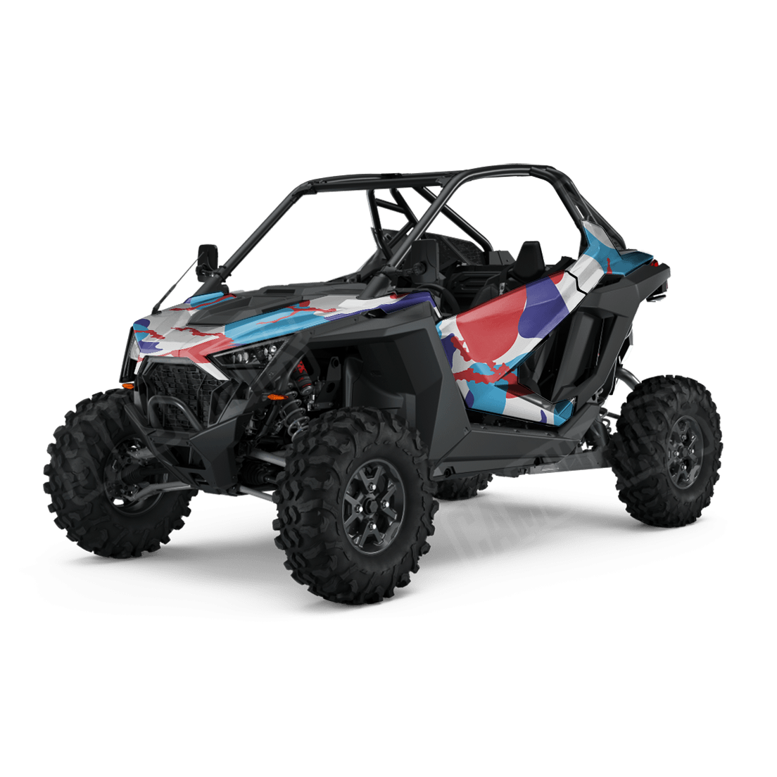 Jumbo Ragged M Series Side by Side UTV Camo Vinyl Wrap